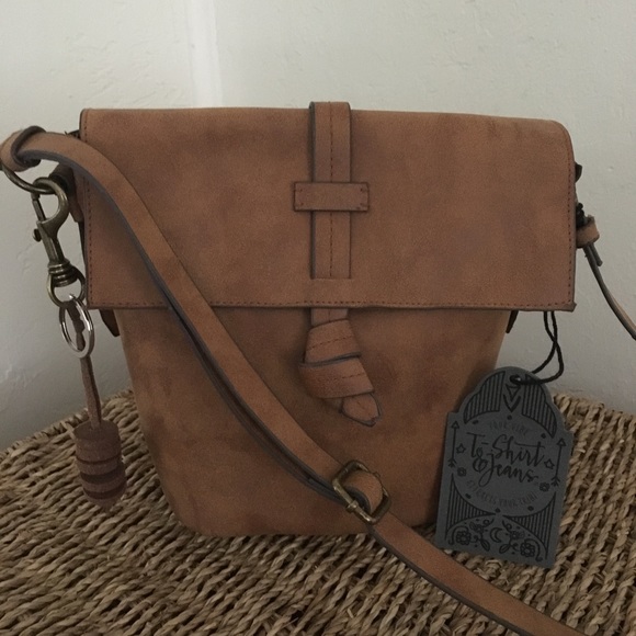 Handbags - Vegan Crossbody Bucket Bag by TShirt & Jeans